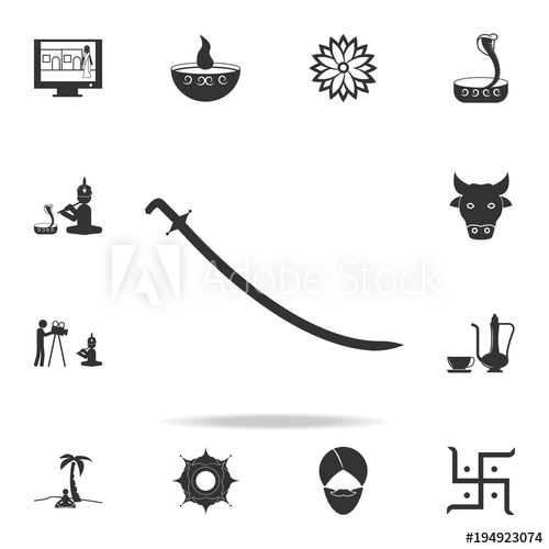 500x500 Chakra Icon Detailed Set Of Indian Culture Icons Premium Quality