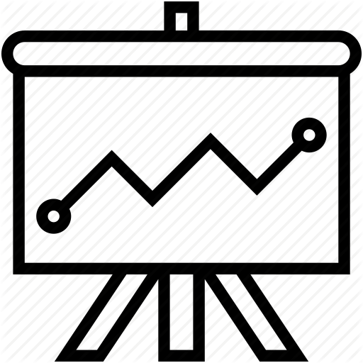 512x512 Chalkboard, Graph Presentation, Presentation Board, Seo Analysis