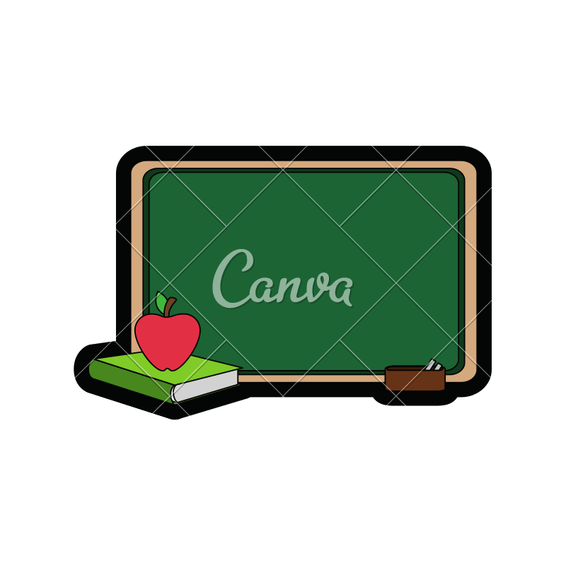 800x800 School Chalkboard Icon