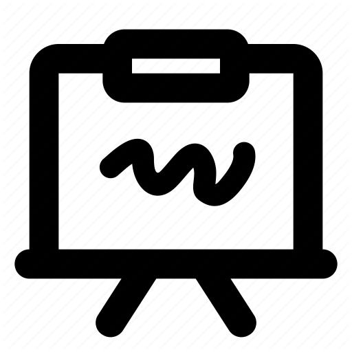 512x512 Black Board, Chalk, Chalkboard, Lesson, Scribble, Teach, Teacher Icon