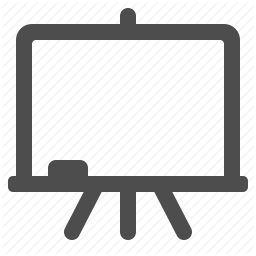 512x512 Blackboard, Chalkboard, Classroom, Projection Screen Icon