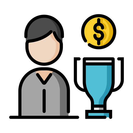 512x512 Challenger Icon Of Colored Outline Style