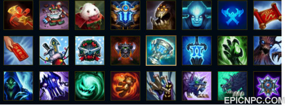 575x213 Sgt Premium Lol Garena Sgmy Account With Challenger Icon +