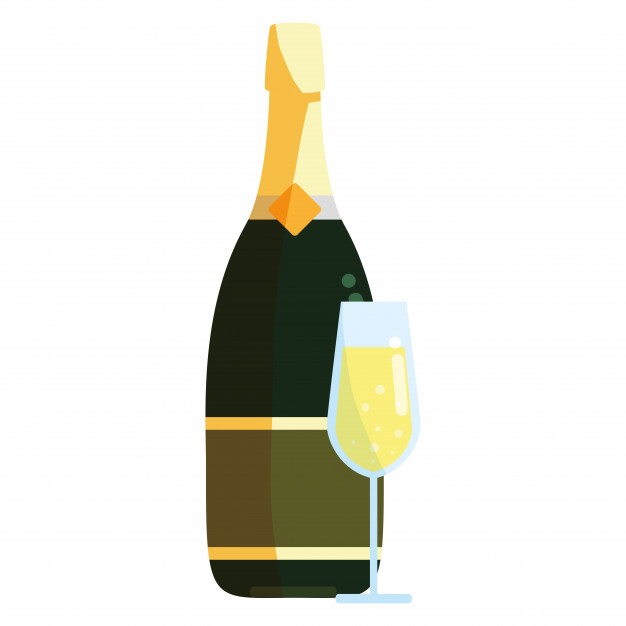 Champagne Bottle Icon Vector Premium Download 626x626 Champagne Bottle Icon Vector Premium Download