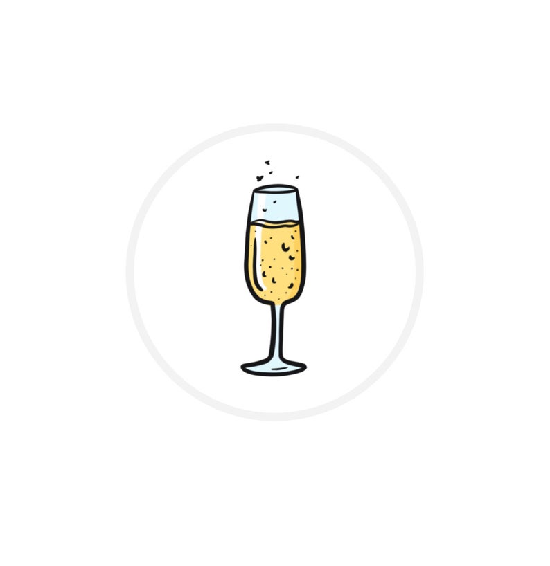 794x818 Champagne Glass Icon Instagram Highlight Icon Etsy