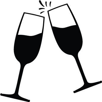 345x346 Graphic Free Stock Clipart Champagne Glass