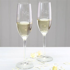300x300 Personalised Champagne Glass
