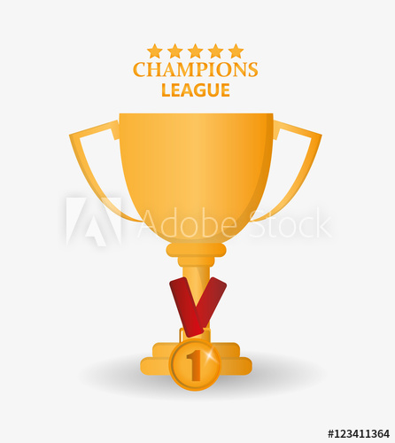 446x500 Gold Trophy Cup Icon Champions League Winner And Success Theme