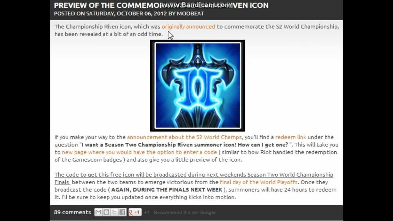 1280x720 Championship Riven Summoner Icon Related Keywords Suggestions