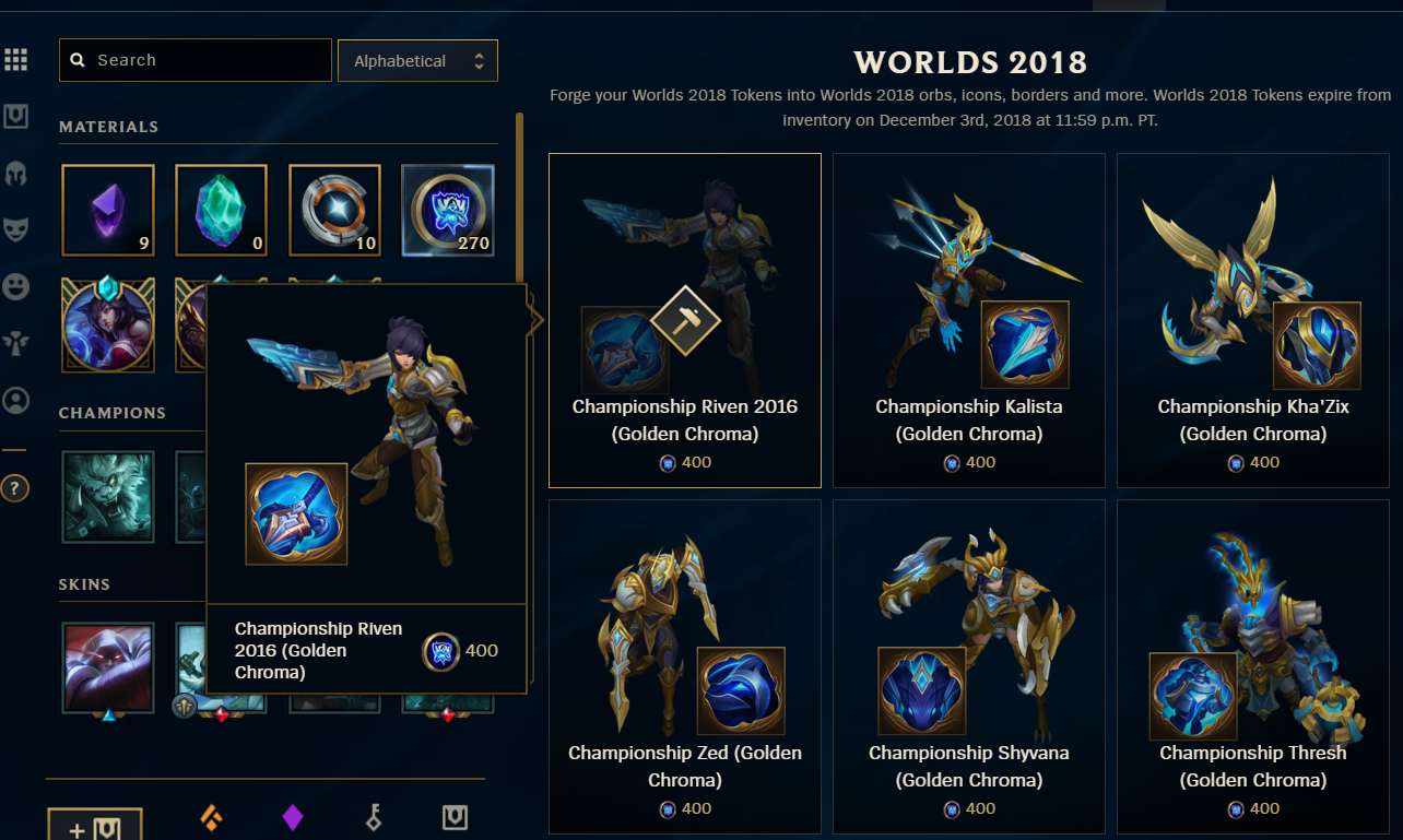 1284x769 Why Doesn't Golden Championship Riven Chroma Have A Crown Even