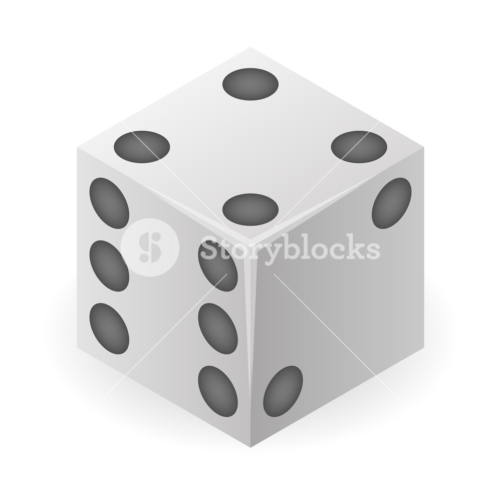 1000x1000 Chance Lucky Dice Icon Isometric Of Chance Lucky Dice Vector Icon