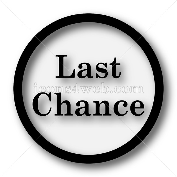 600x600 Last Chance Simple Icon Last Chance Simple Button