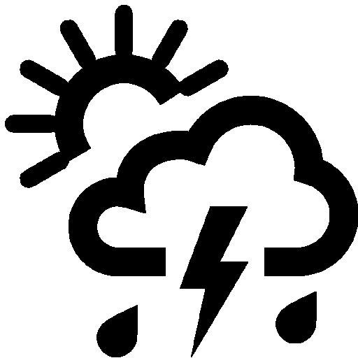 512x512 Weather Chance Of Storm Icon Windows Iconset