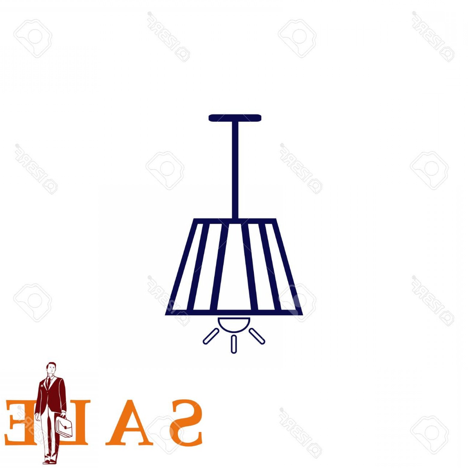1560x1560 Photostock Vector Home Appliances Icon Table Lamp Floor Lamp