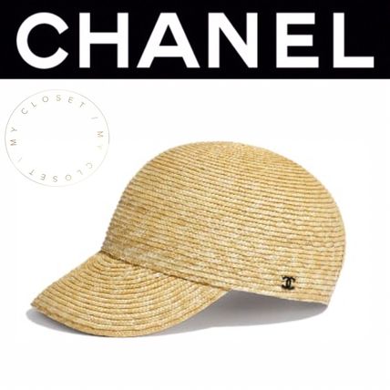 428x428 Chanel Icon Ss Blended Fabrics Street Style Caps