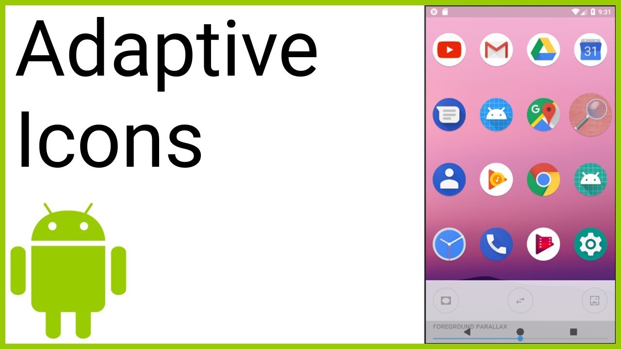 Adaptive icons