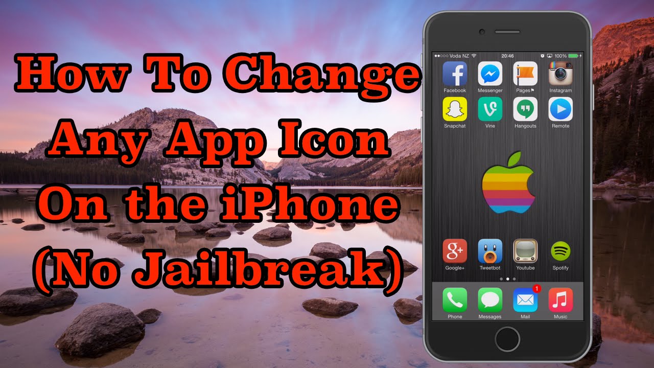 1280x720 How To Change Any App Icon On The Iphone