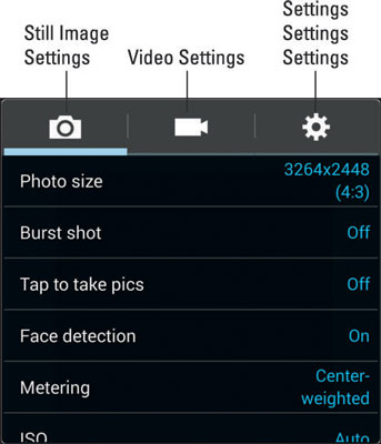 343x400 How To Change The Resolution On Your Android Tablet's Camera