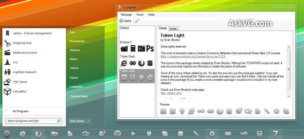 600x274 Change Default Taskbar And Start Menu Icons In Windows