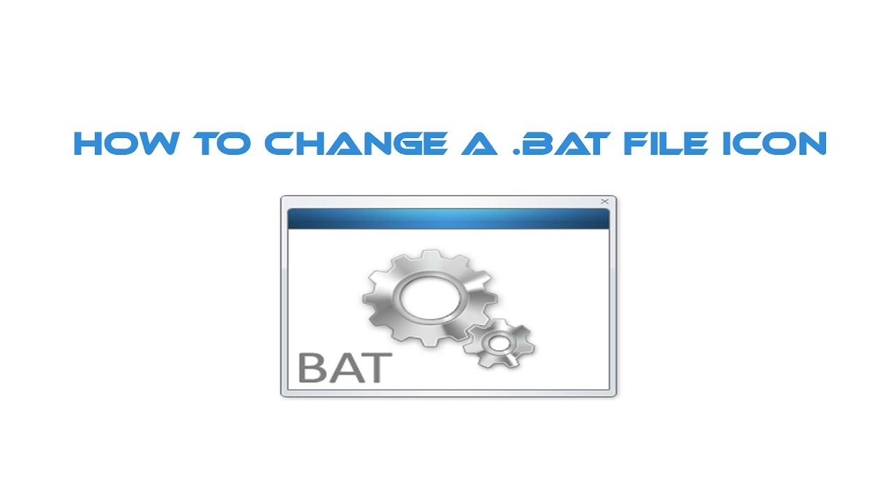 1280x720 How To Change The Icon On A Bat
