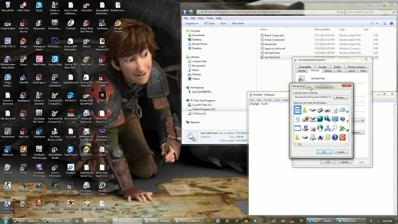 1280x720 How To Change The Icon Of A Batch