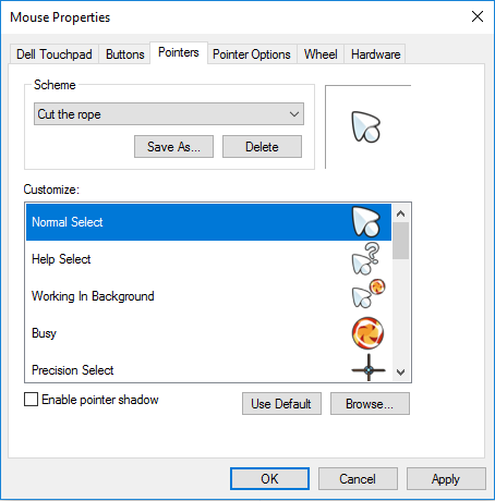 454x460 Programmatically Change Custom Mouse Cursor In Windows