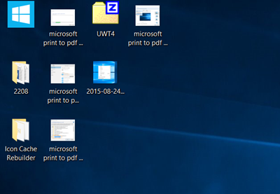 Change Desktop Icons View In Windows 400x277 Change Desktop Icons View In Windows