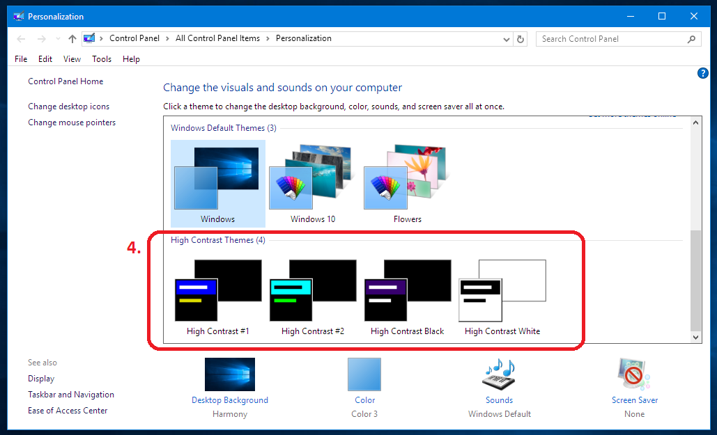 How To Change Text And Background Color In Windows Glarminy 1029x625 How To Change Text And Background Color In Windows Glarminy