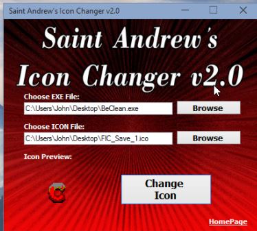 374x337 Icon Changer Software For Windows