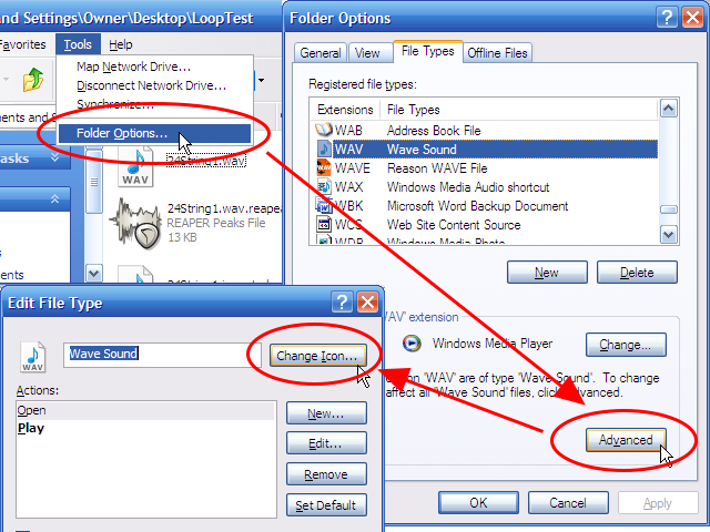 640x480 How To Change The Icons On Xp