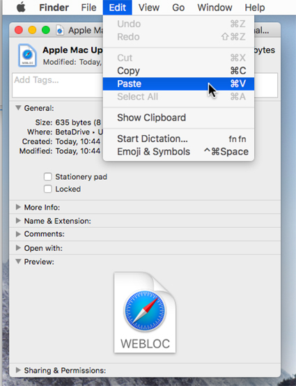 change file icon mac