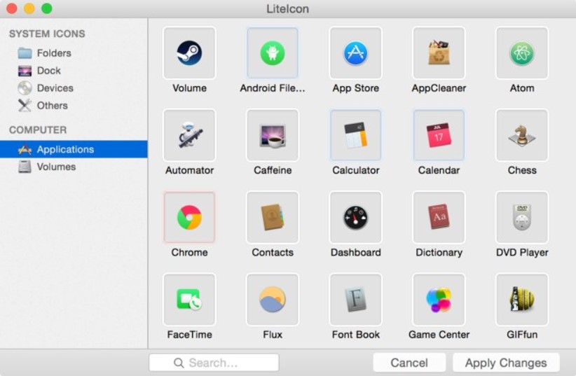 how to change file icon in mac