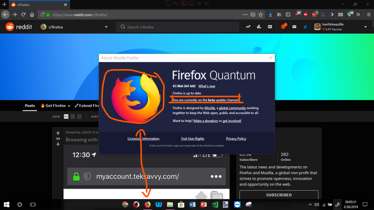 creating desktop shortcut for firefox