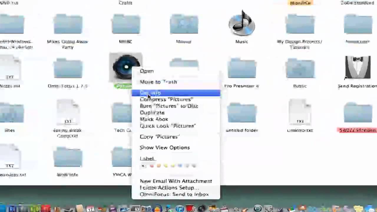 how to create a folder on mac hard drive