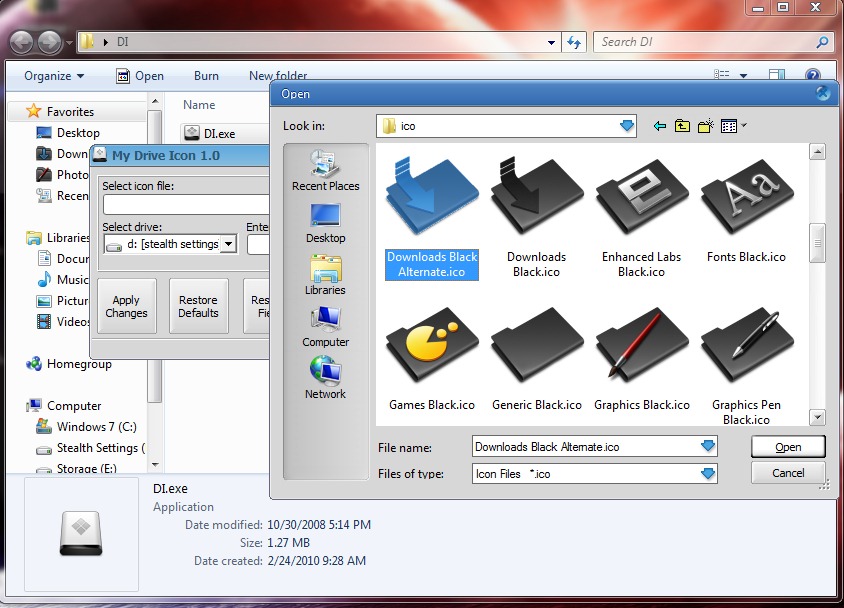 844x608 How To Change A Drive Icon