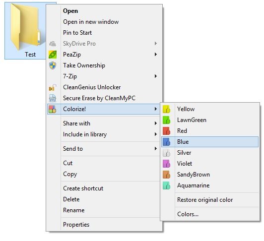 532x486 How To Change Folder Icon Color In Windows