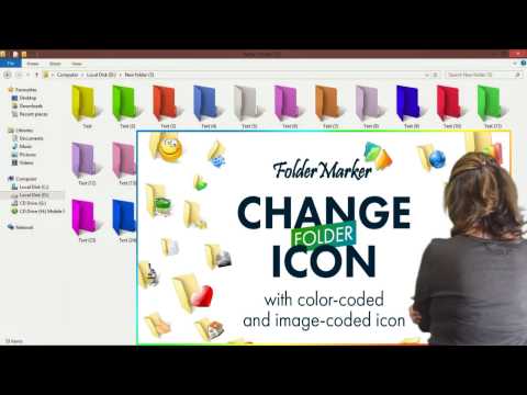 480x360 Changing Folder Color Or Icon In Windows Pc