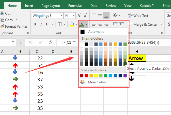 601x403 How To Change Conditional Formatting Icon Set Color In Excel