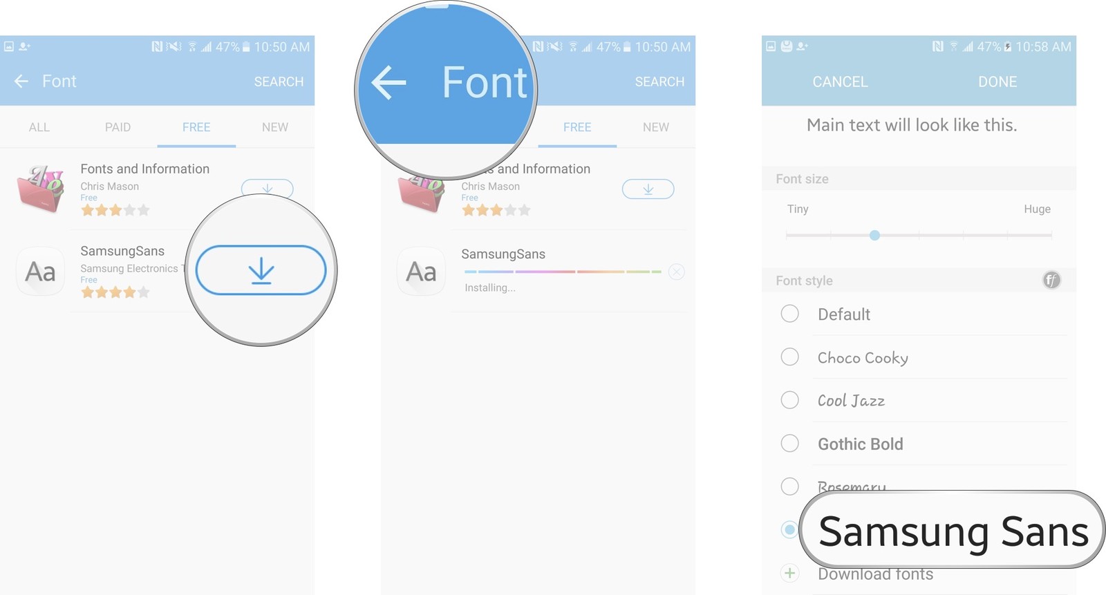 1600x861 How To Change The Font On The Samsung Galaxy Android Central