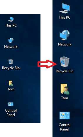 283x464 How To Change Taskbar Desktop Icon Size In Windows