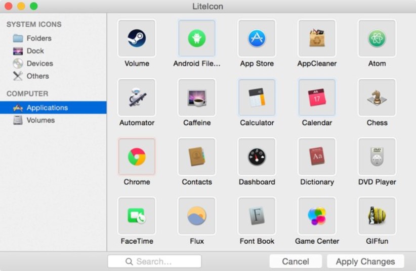 822x537 Mac's Folders And Application Icon Folders