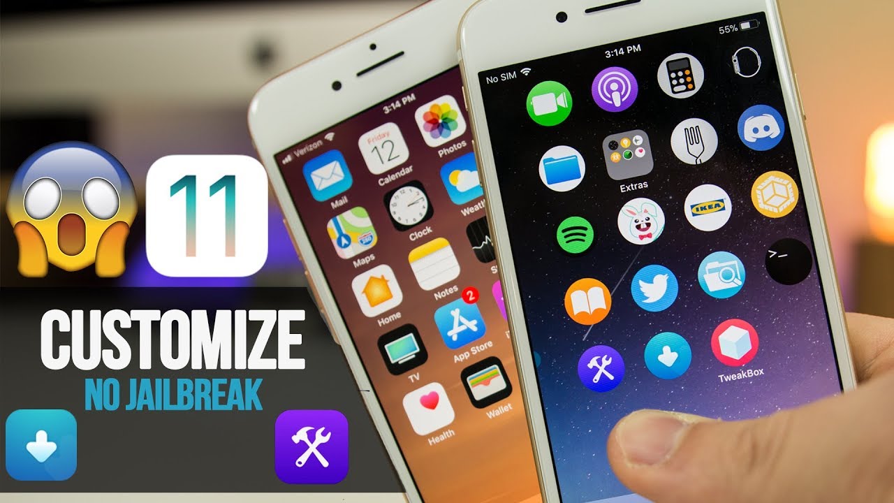 1280x720 How To Customize Your Iphone, Stop Apps From Revoke, Change Icon