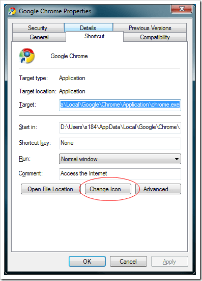397x551 How To Change Icon For The Programs Pinned On The Taskbar