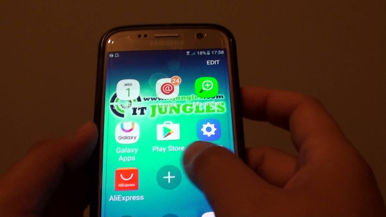 1280x720 Samsung Galaxy How To Enlarge Icons And Text Size