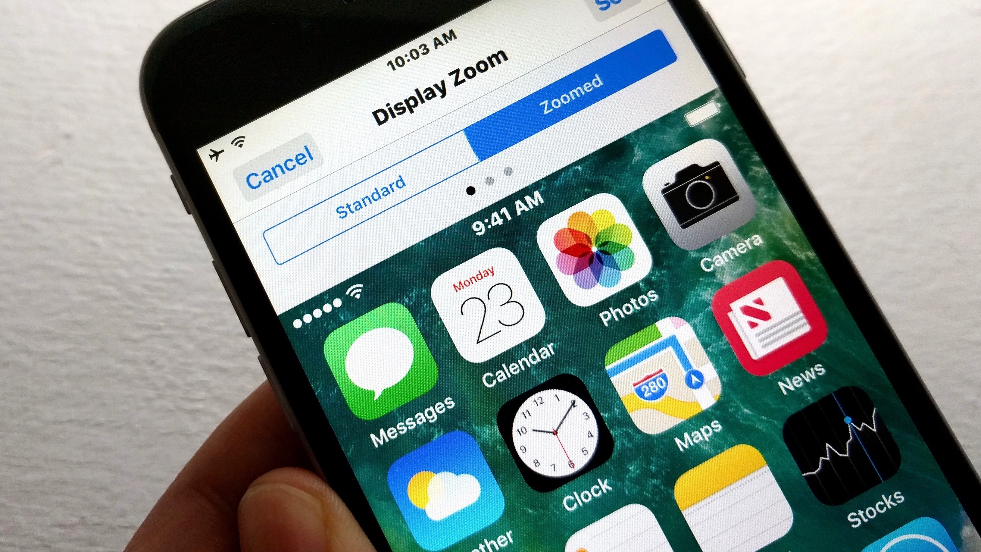 Change Icon Size Ipad