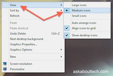 Icon Size In Windows 371x250 Icon Size In Windows