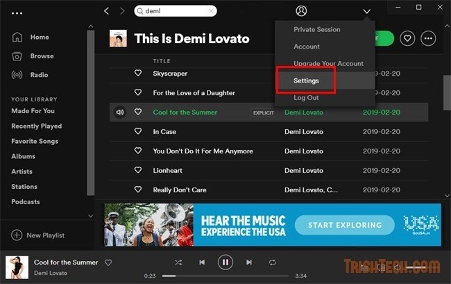 650x409 How To Change Music Streaming Quality In Spotify