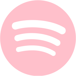 256x256 Pink Spotify Icon