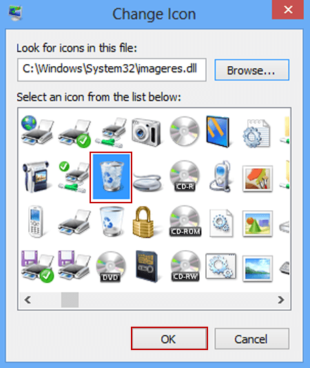 450x534 How To Change Recycle Bn In Windows
