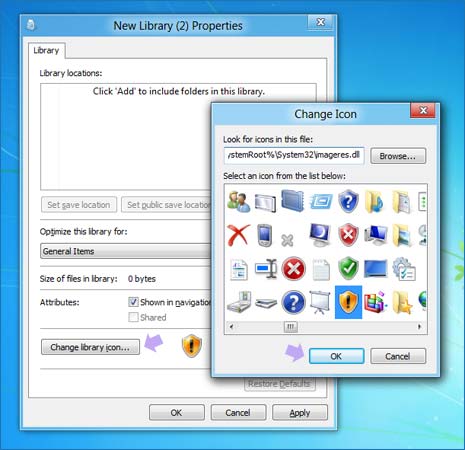465x450 How To Change Library Icons On Windows